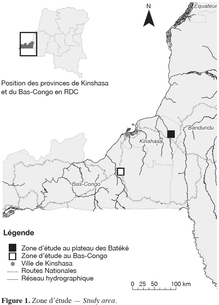 Exemple de carte (Vermeulen et al., 2011).