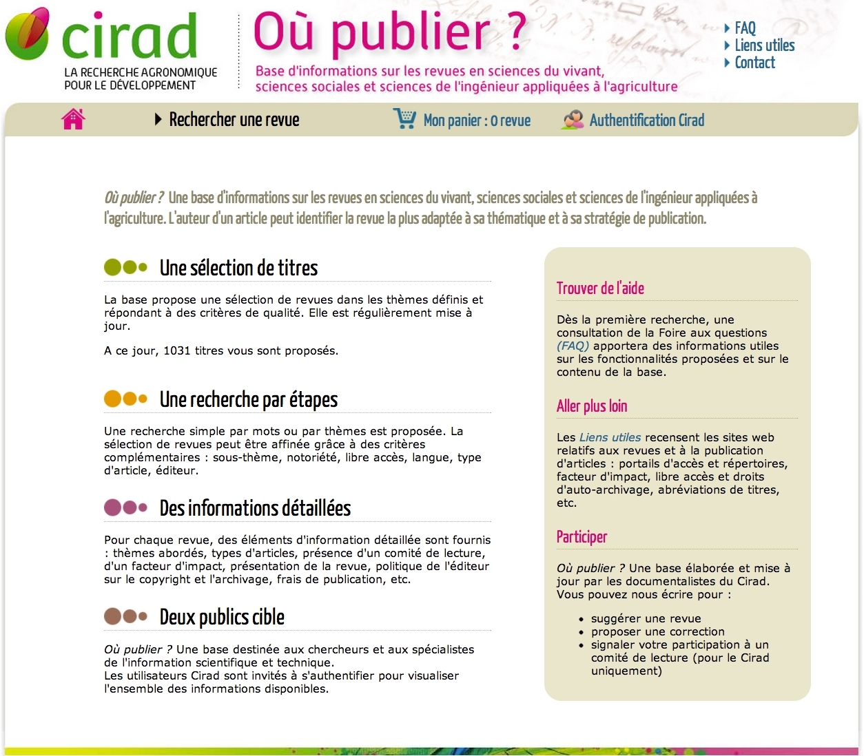 où-publier.cirad.fr.